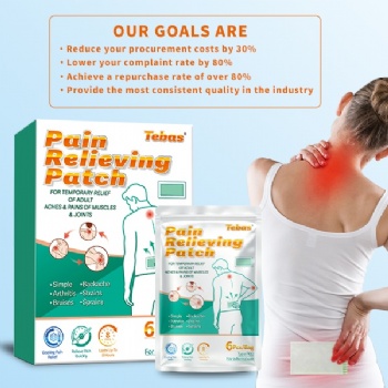 Mint soothing pain relief patch